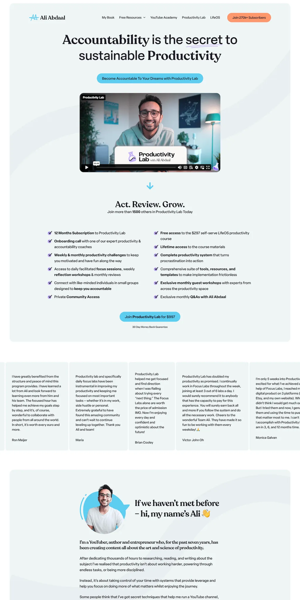 Productivity Lab Preview