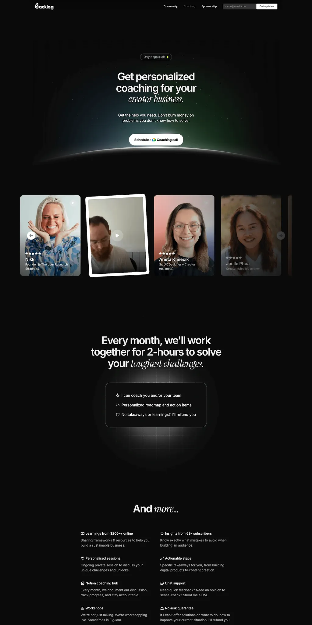 Coaching for Designpreneurs Preview