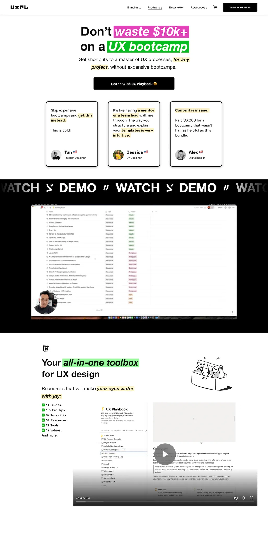 User Experience Playbook Preview